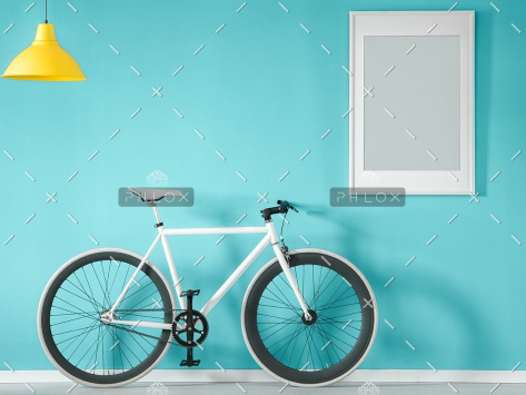 demo-attachment-93-white-bike-in-blue-interior-PMNFYVU